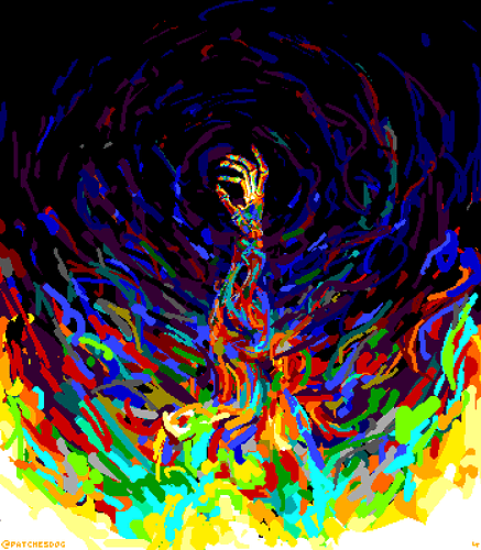 Skeleton from the abyss