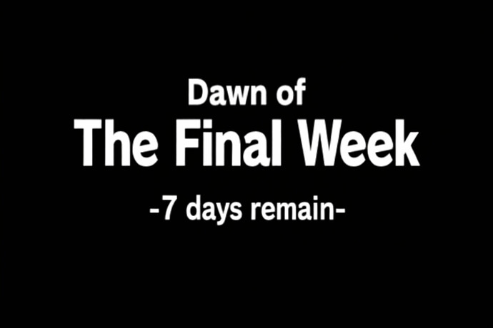 Final Week