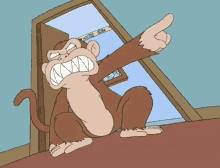 monkey-pointing