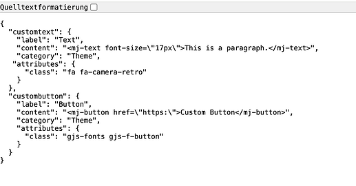 Template blocks.json