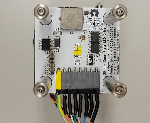 4x LED board front