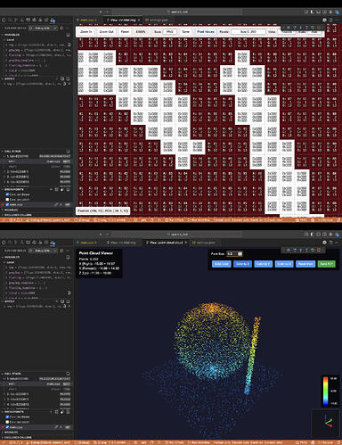 Visualize Mat and Point Cloud