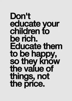 don't educate your kids