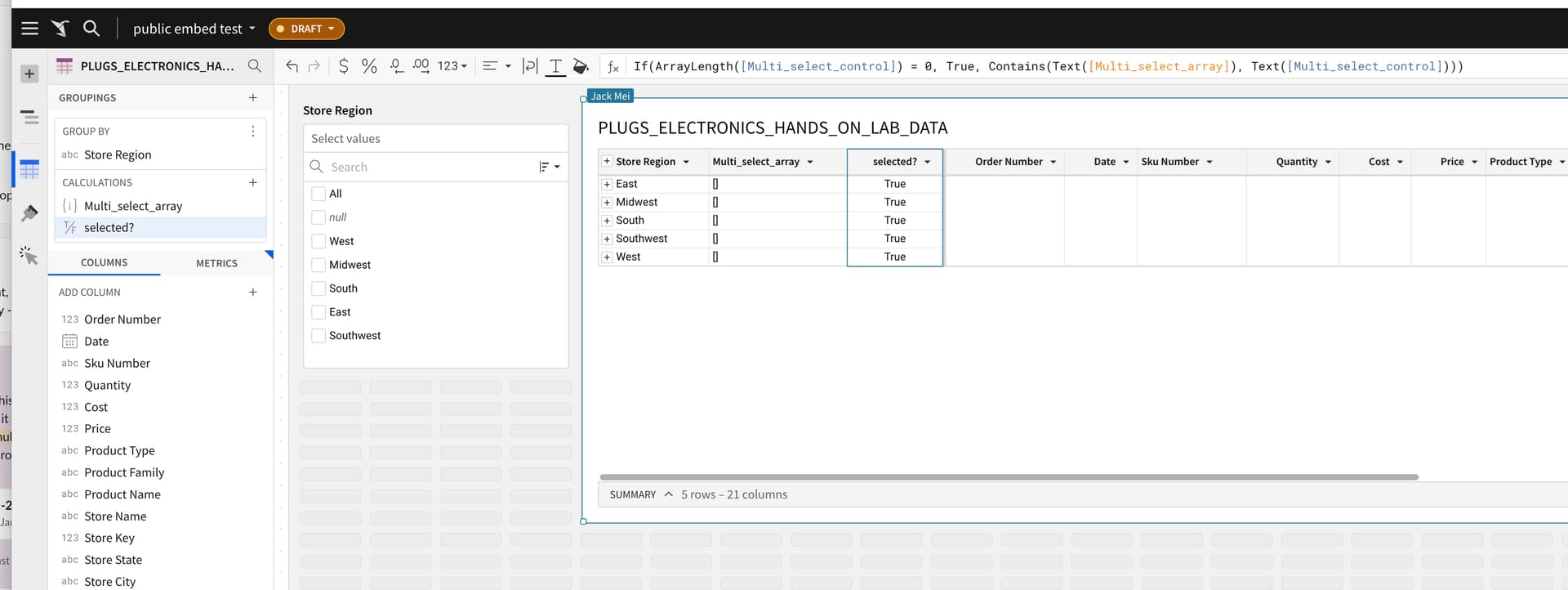 Multi-select Parameters in Workbooks (Calculated Fields) - Sigma ...