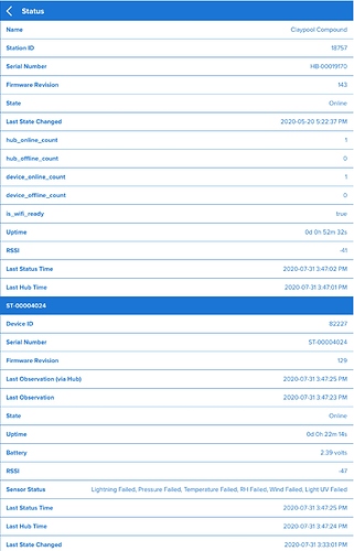 Web Status
