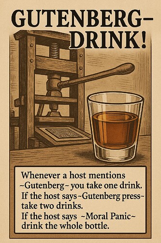 GutenbergDrinkGame