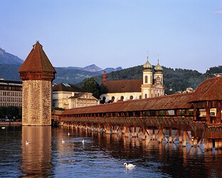Kapellbrücke (Chapel Bridge) and Water Tower