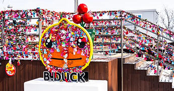 love padlock at Namsan Seoul tower