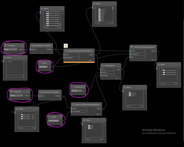 View name change-Script