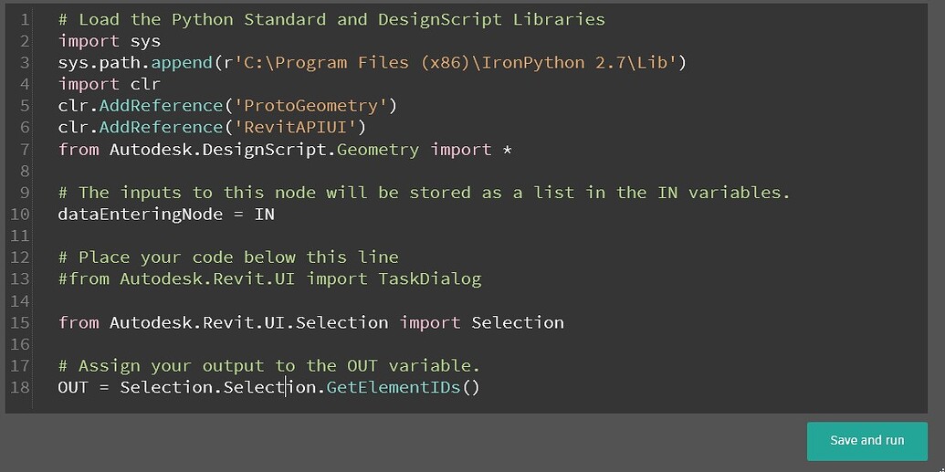 Revit API within Python Nodes - Revit - Dynamo