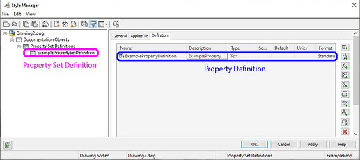 PropertySetDefinitions
