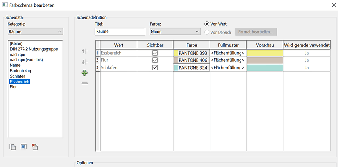 color fill scheme before color override