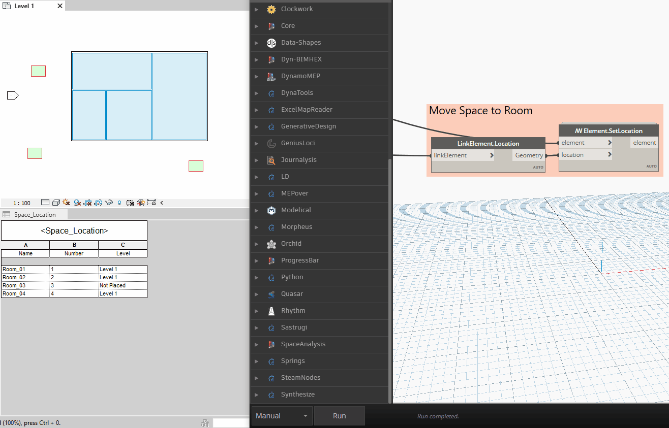 ReplaceNotPlacedSpace