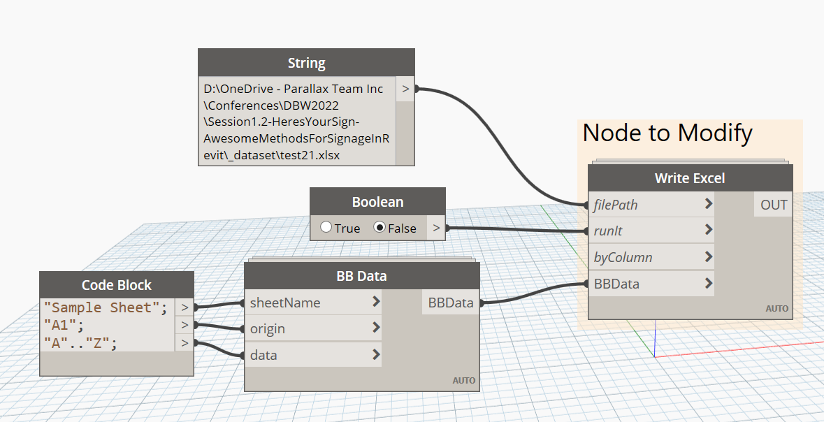 How To Auto Size In Excel After Export From Dynamo Revit Dynamo