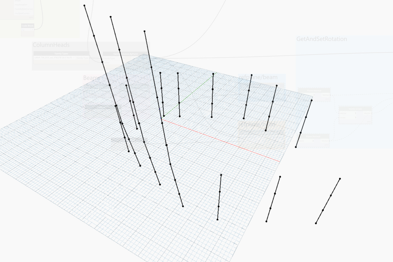 Create parallel Elements, using intersection, how? - Revit - Dynamo