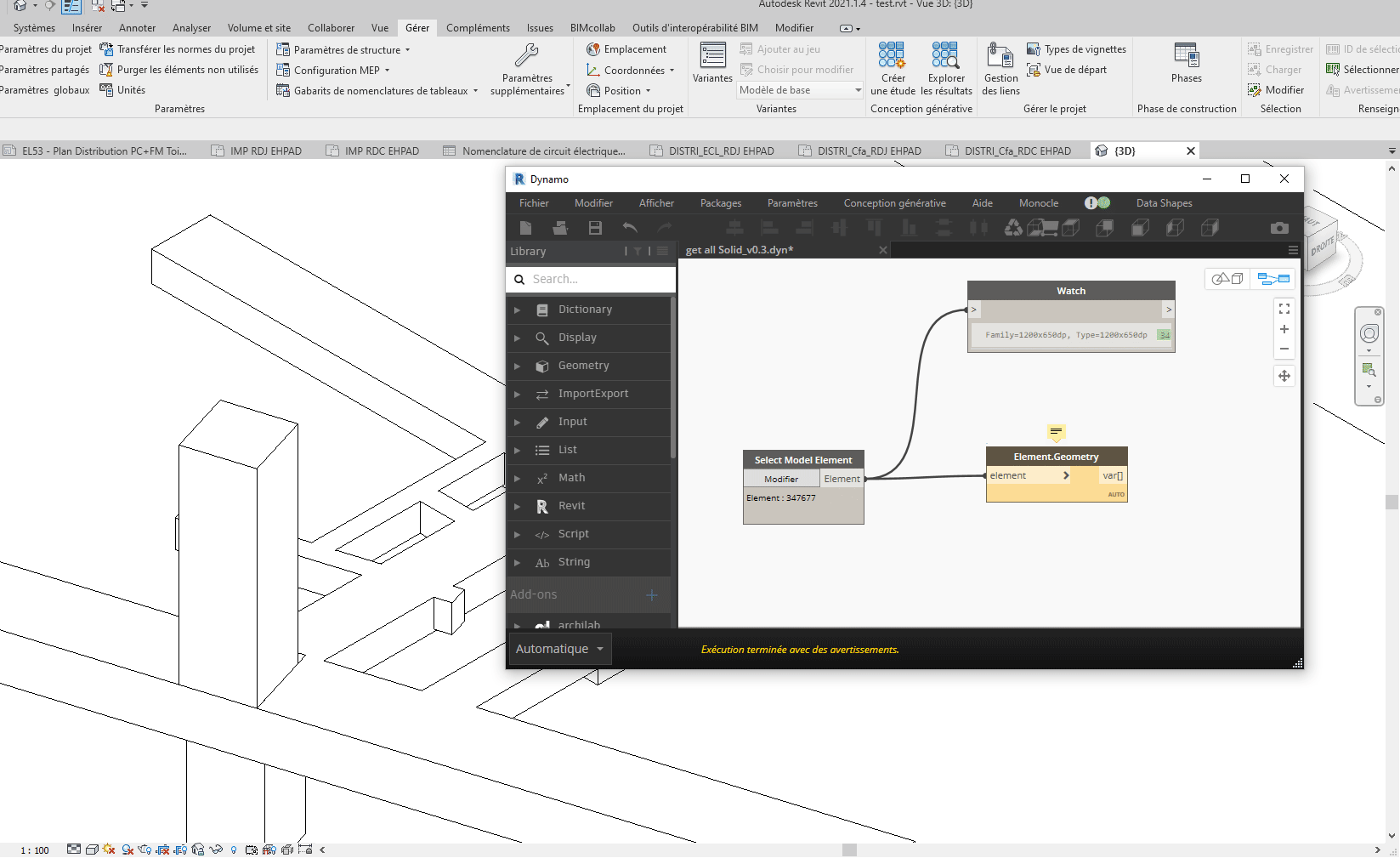 solved geometry scale