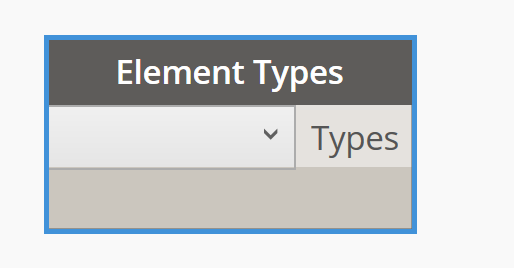 Element Types