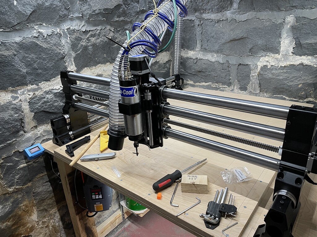 Cheating the Z axis - Troubleshooting (X35/X50) - Onefinity CNC Forum