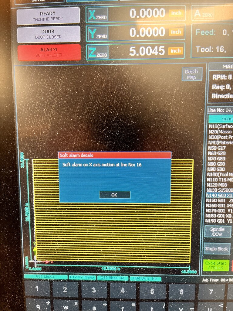 らおうページ Soft Alarm on X - Onefinity CNC Forum