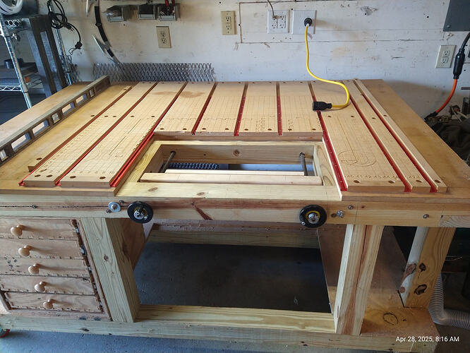 my table waiting and ready