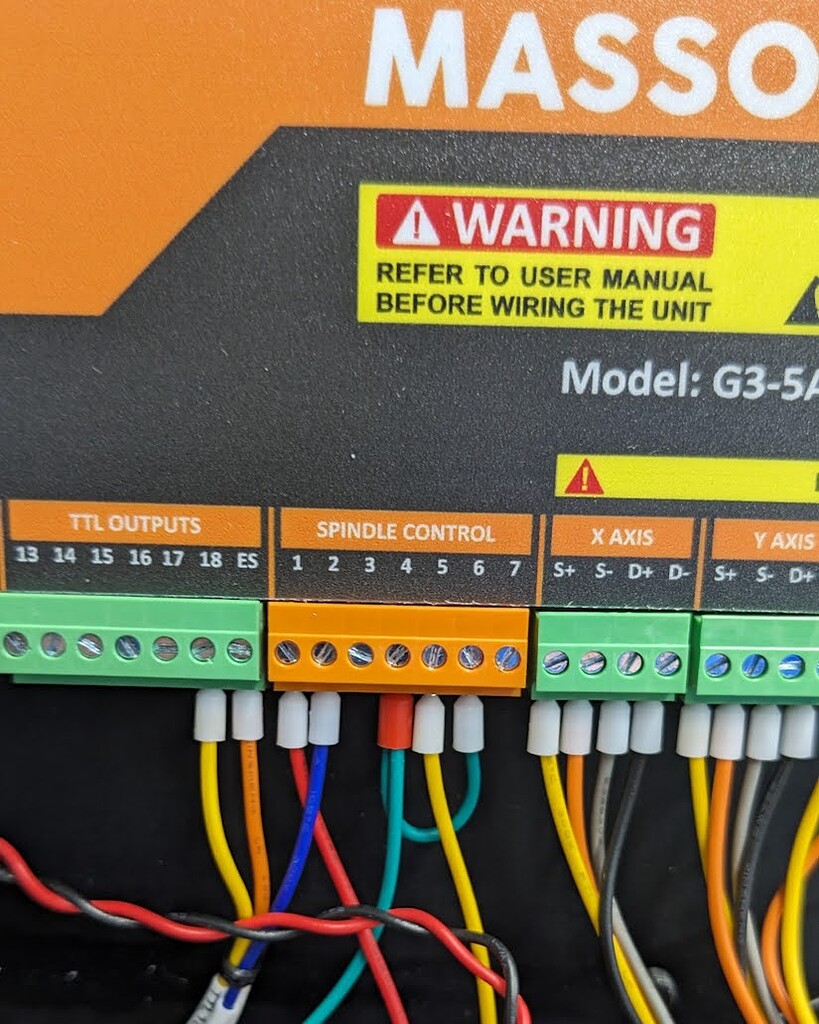 AIANページ Skip the GX12-6P connector and go direct? - Spindle/VFD