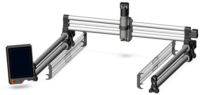 SDM-251122-02, Elite Foreman Ball Screw Covers, Render8-3