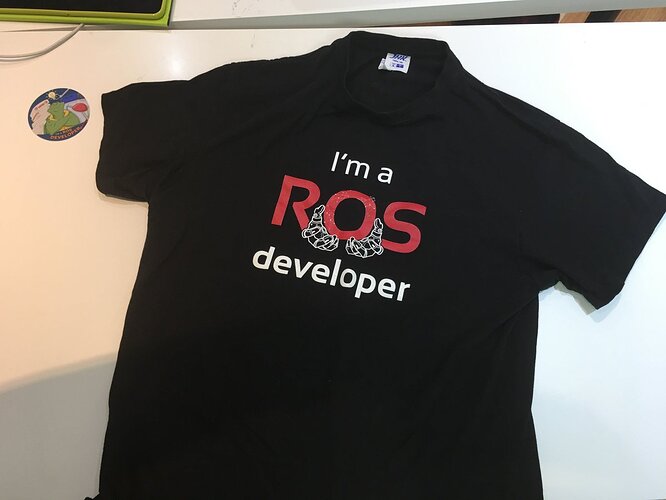 ROS Developer tshirt
