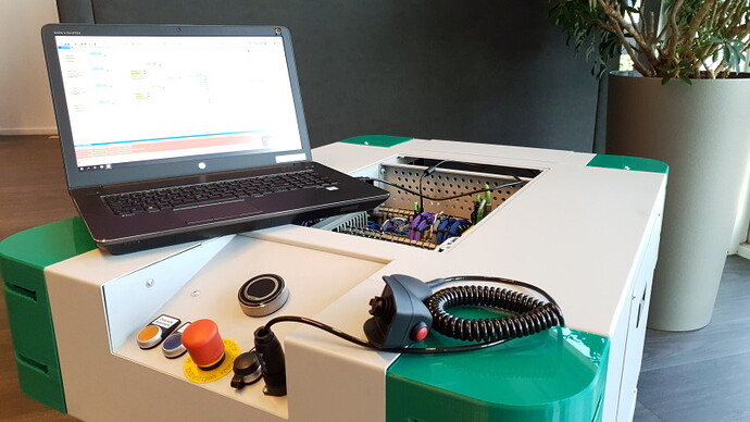 Industrial Mobile Robot running ROS