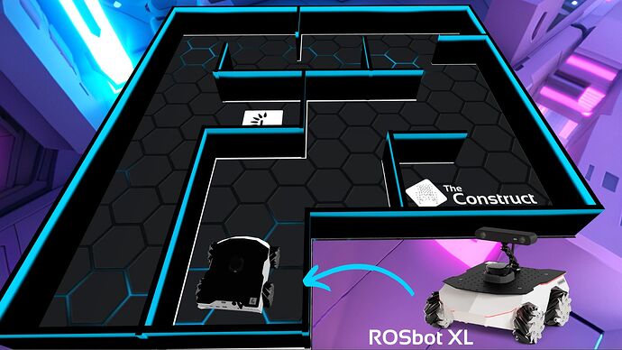 ROSbot XL Simulation
