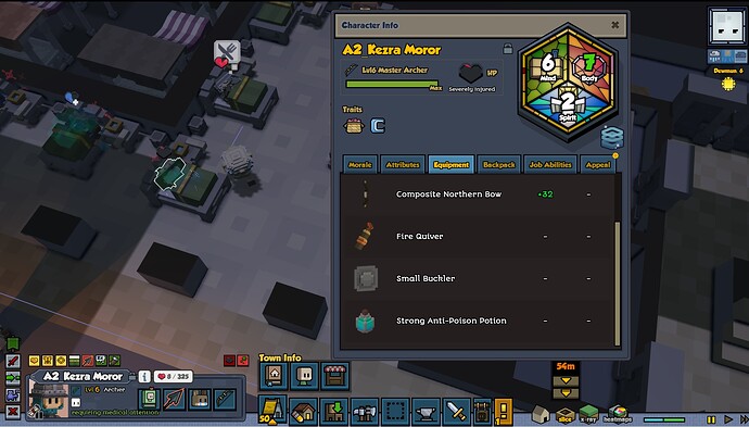 Equippable potions