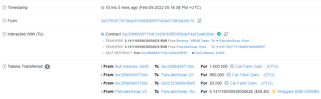 r/OpenZeppelin - Sunflower copies hackeds liquidity pool smart contract