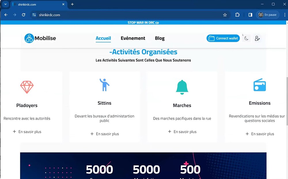 Shiriki Platform screenshot