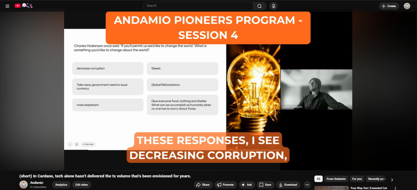 Andamio Pioneers Program - Session 4 (clip)