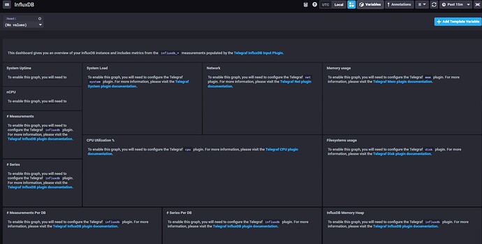 Chronograf-influxdb-notworking