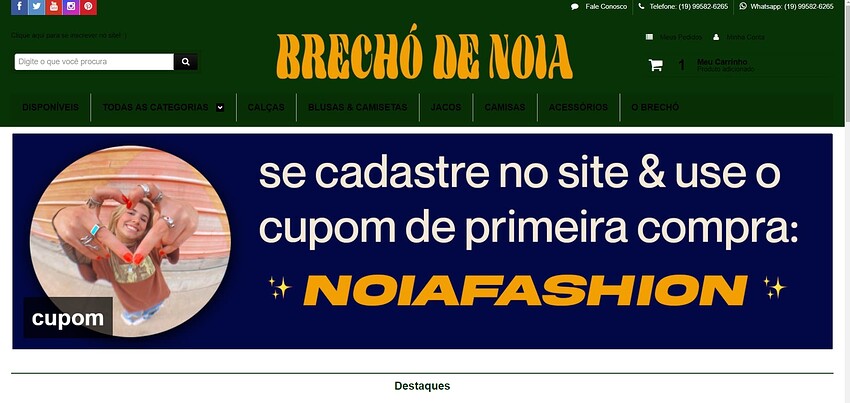 pag inicial do site