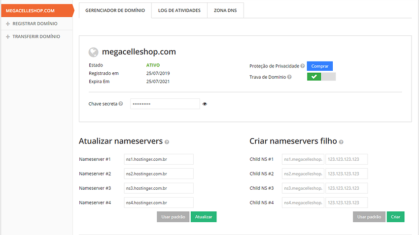 nameservers