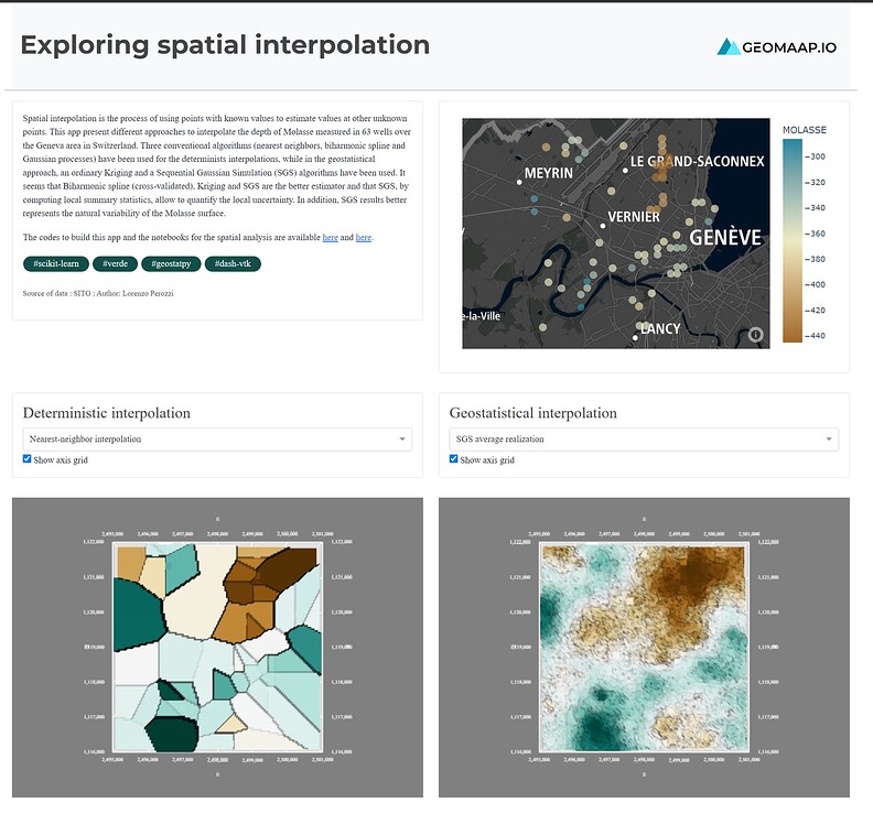 Exploring spatial interpolation (Dec 2023 Maven Course) - Dash Python ...