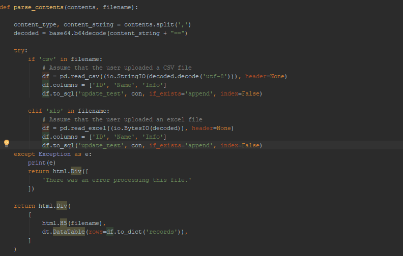 Upload component trouble - Dash Python - Plotly Community Forum