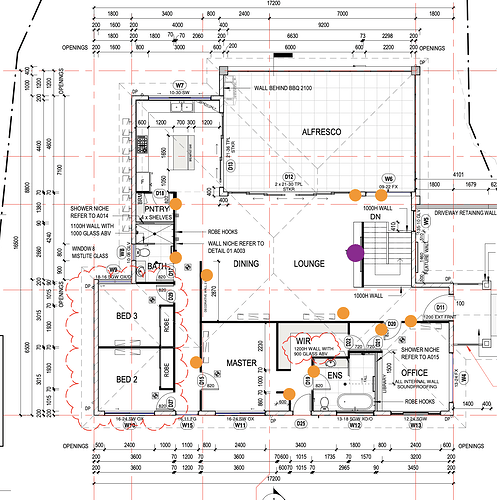 Z-Wave Extenders (Top Floor)