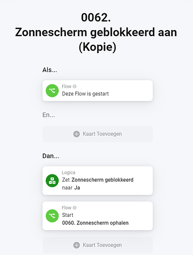0062 Zonnescherm geblokkeerd aan