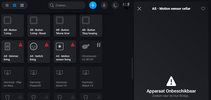 Homey - Hue bridge issue 02