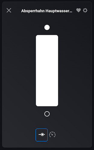 Schieber zum öffnen und schließen