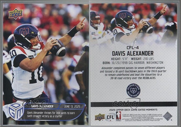 2025 UD GDM Davis Alexander