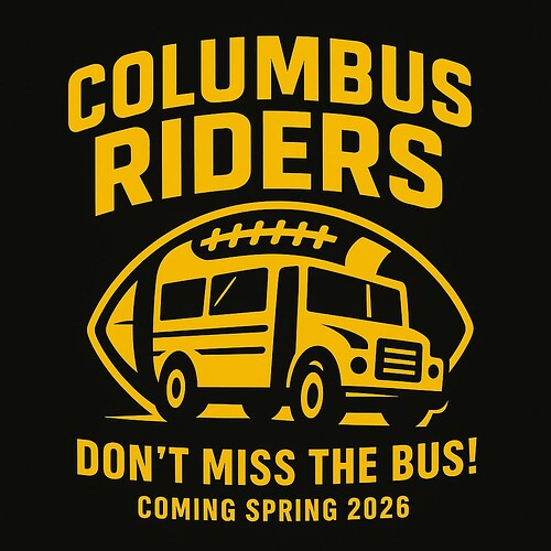 Columbus Riders Logo Preview