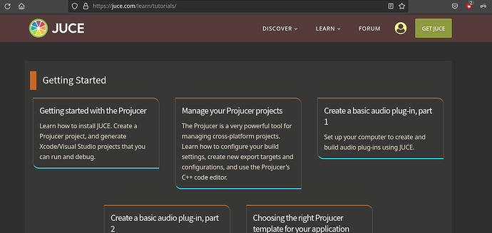 JuceTutorials