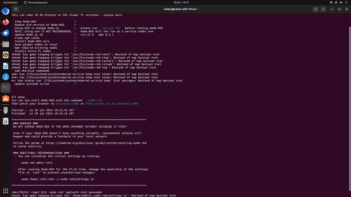 How to install node red ubuntu 22 04 general node red forum