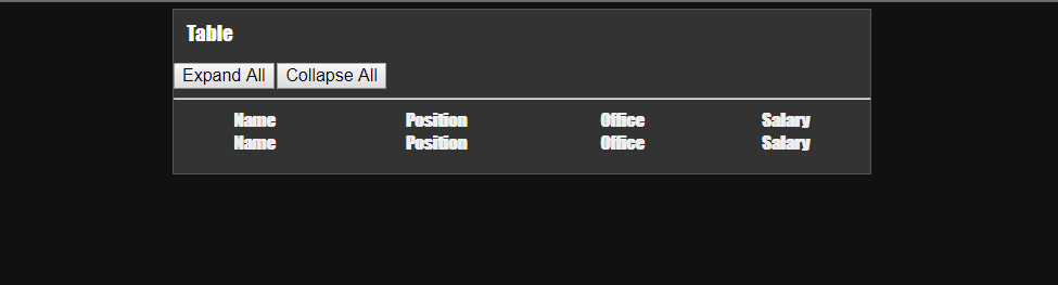 datatable