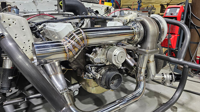 chucks single turbo mustang build