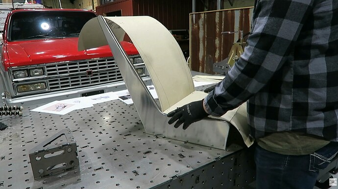 custom hand made aluminum seats designed by Kyle Voss