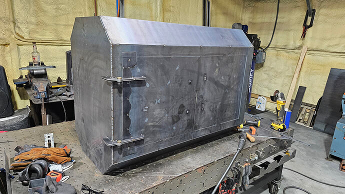custom reverse flow offset smoker